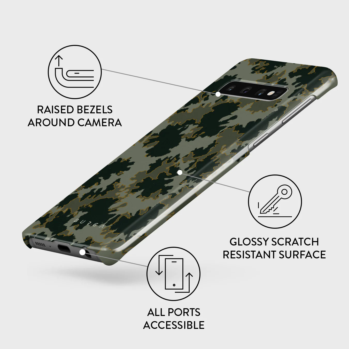 Moss - Samsung Galaxy S10 Plus Case - Image 3