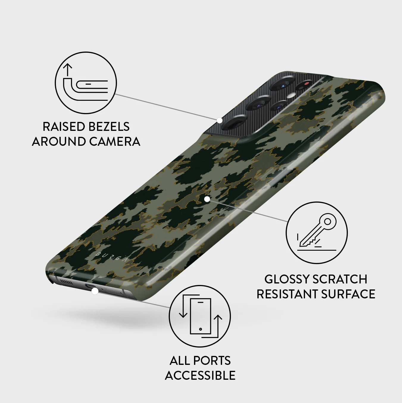 Moss - Samsung Galaxy S21 Ultra Case - Image 3
