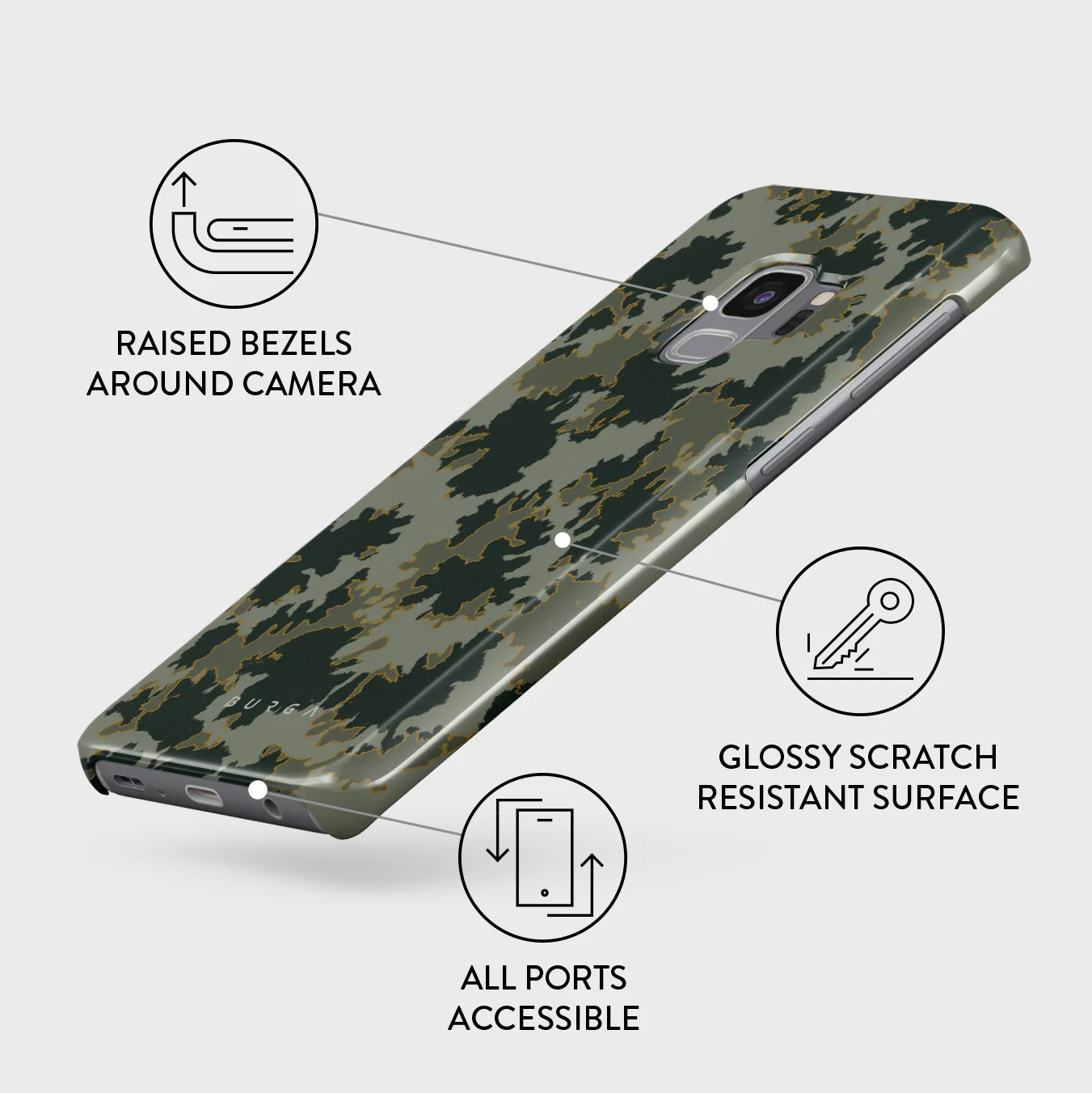 Moss - Samsung Galaxy S9 Case - Image 3