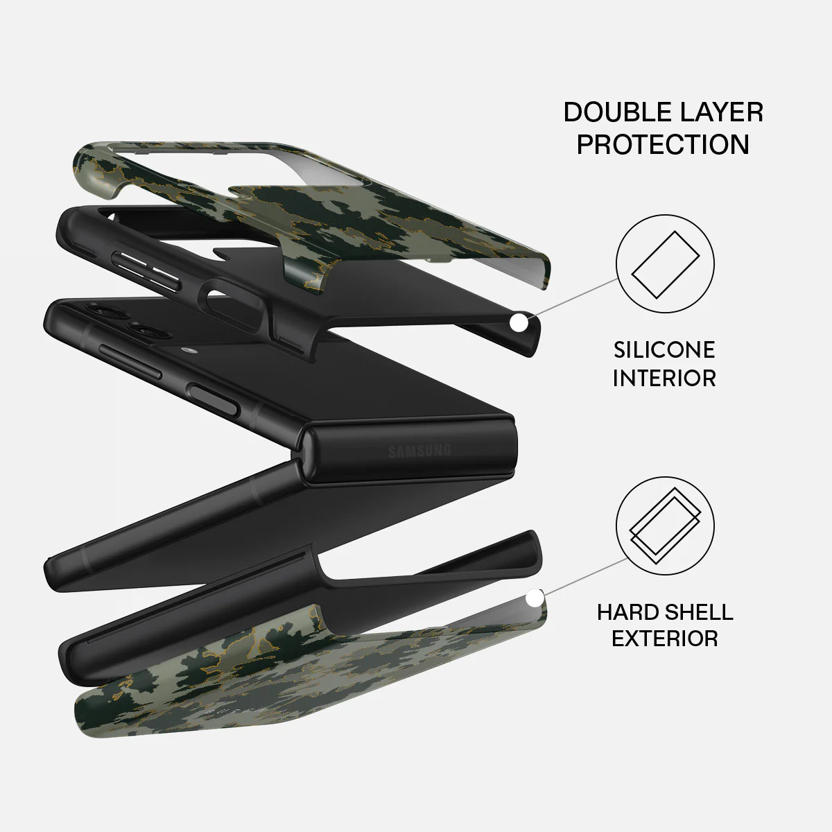 Moss - Samsung Galaxy Z Flip 3 Case - Image 2