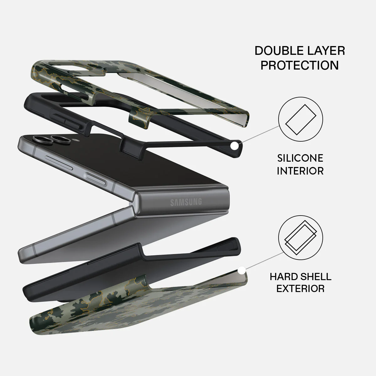 Moss - Samsung Galaxy Z Flip 5 Case - Image 2