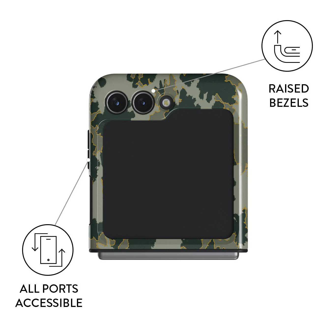Moss - Samsung Galaxy Z Flip 5 Case - Image 3
