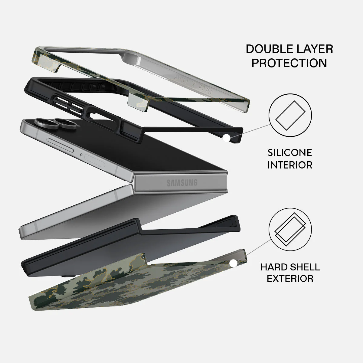 Moss - Samsung Galaxy Z Flip 7 Case - Image 2