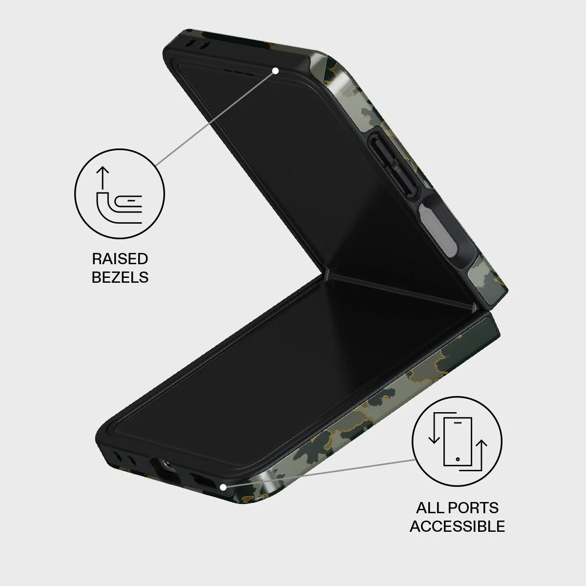 Moss - Samsung Galaxy Z Flip 7 Case - Image 3