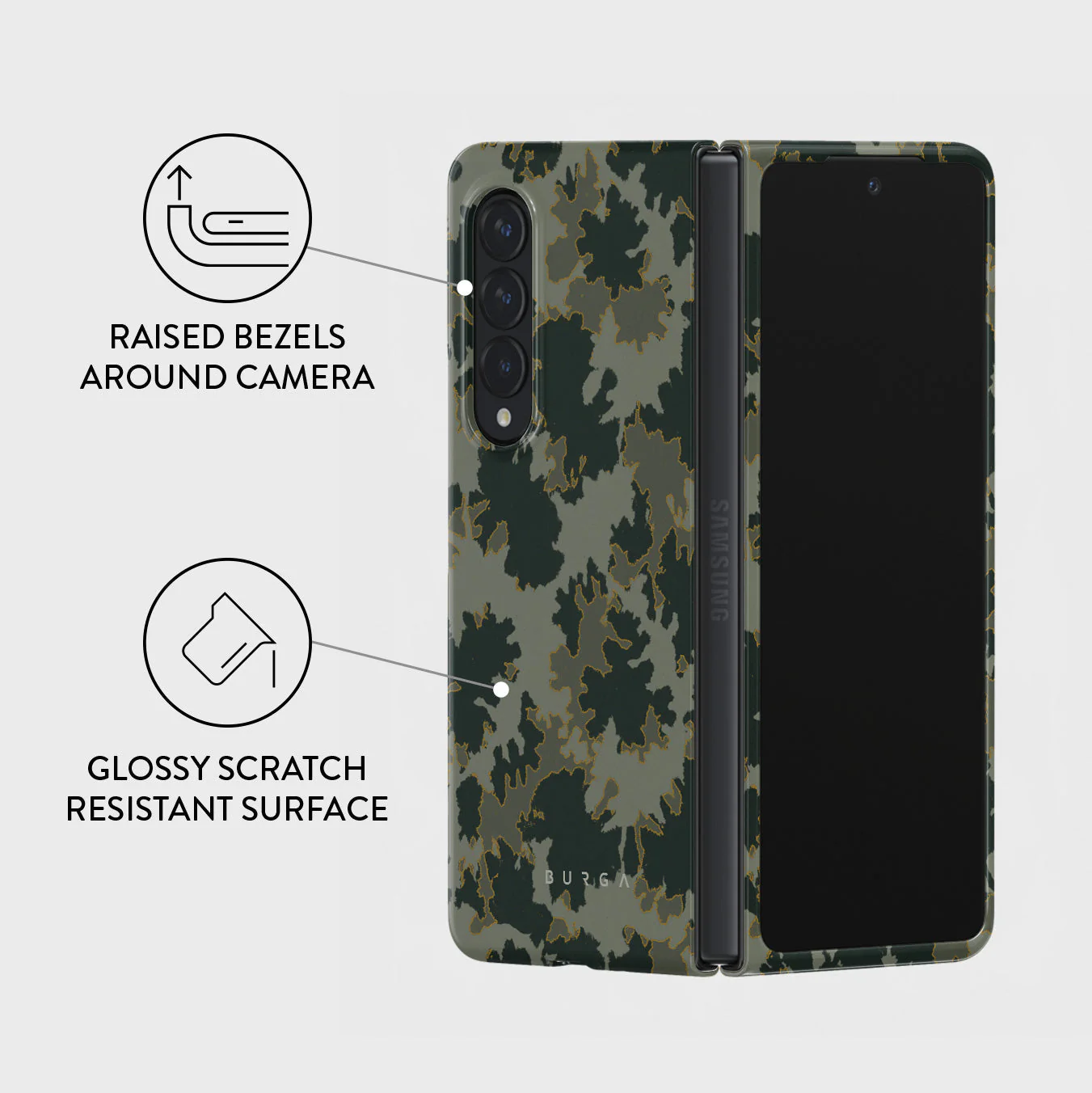 Moss - Samsung Galaxy Z Fold 4 Case - Image 3