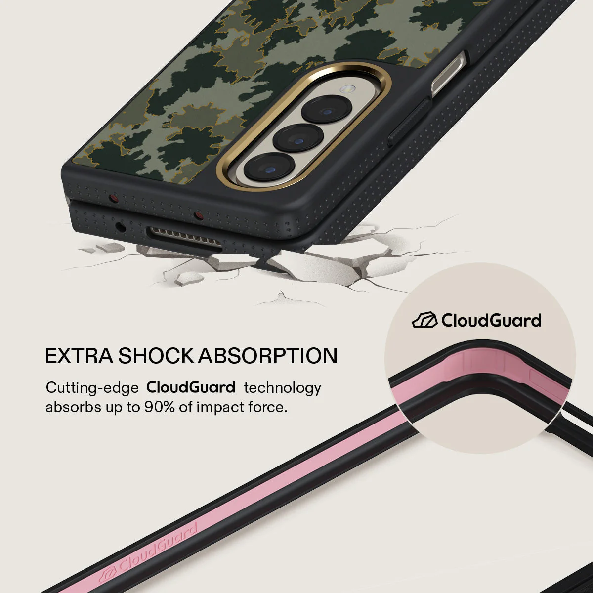 Moss - Samsung Galaxy Z Fold 4 Case - Image 8