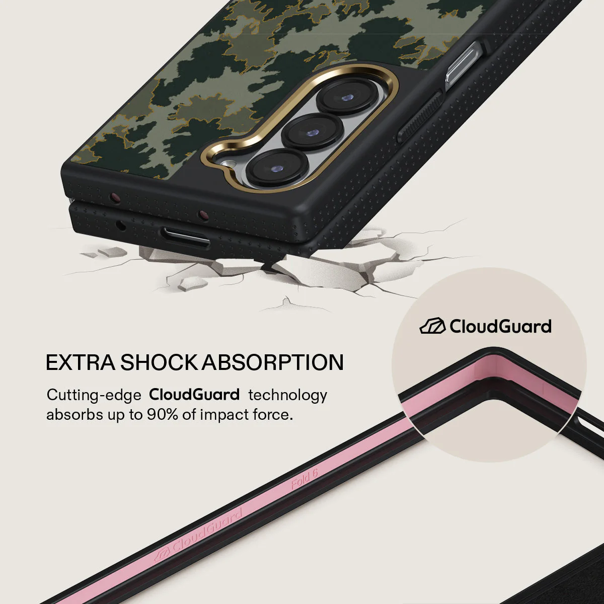 Moss - Samsung Galaxy Z Fold 6 Case - Image 3