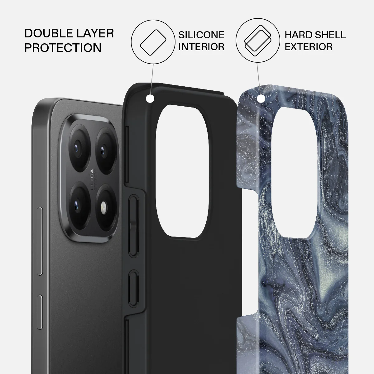 Navy Trench - Blue Xiaomi 15T Case - Image 2