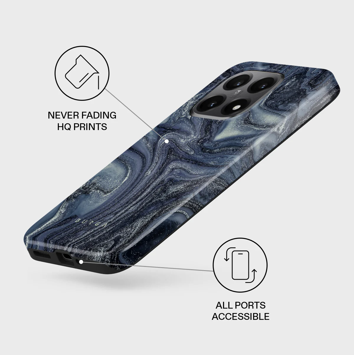 Navy Trench - Blue Xiaomi 15T Case - Image 3