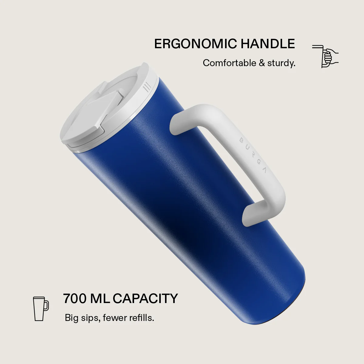 Neptune - EasyGrip Travel Mug - Image 2