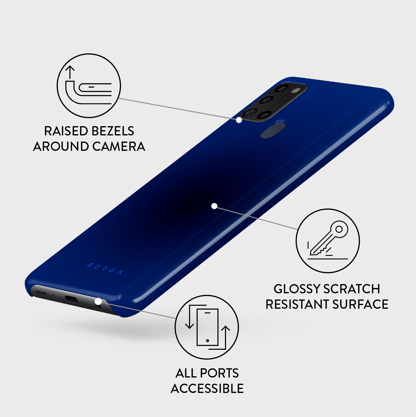 Neptune - Samsung Galaxy A21s 4G Case - Image 3
