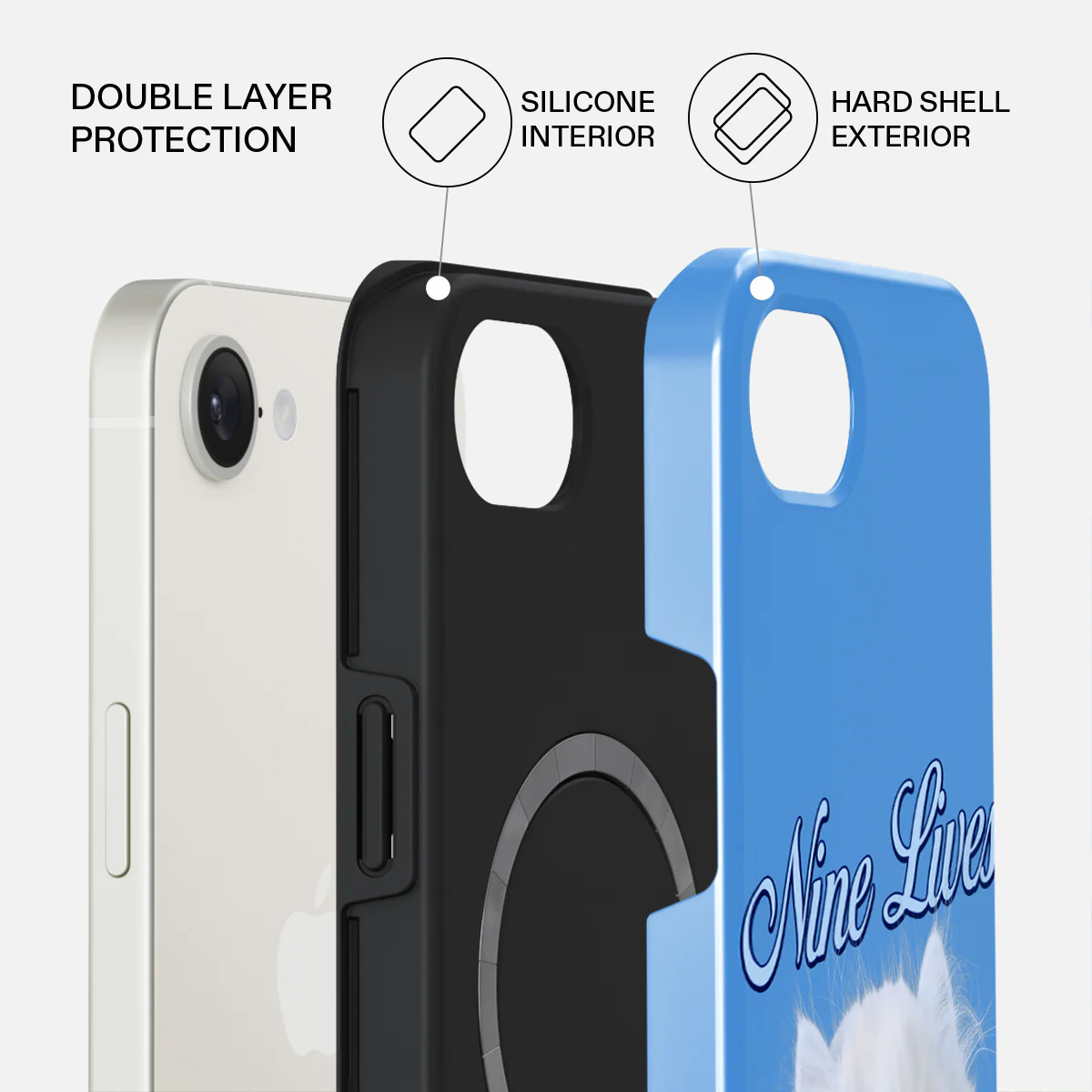 Nine Lives - iPhone 17e Case - Image 2