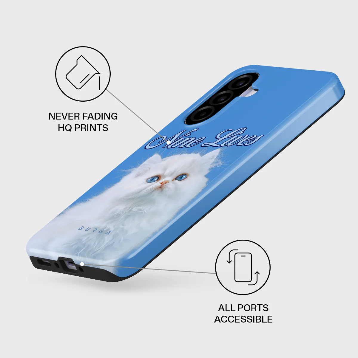 Nine Lives - Samsung Galaxy A37 5G Case - Image 3