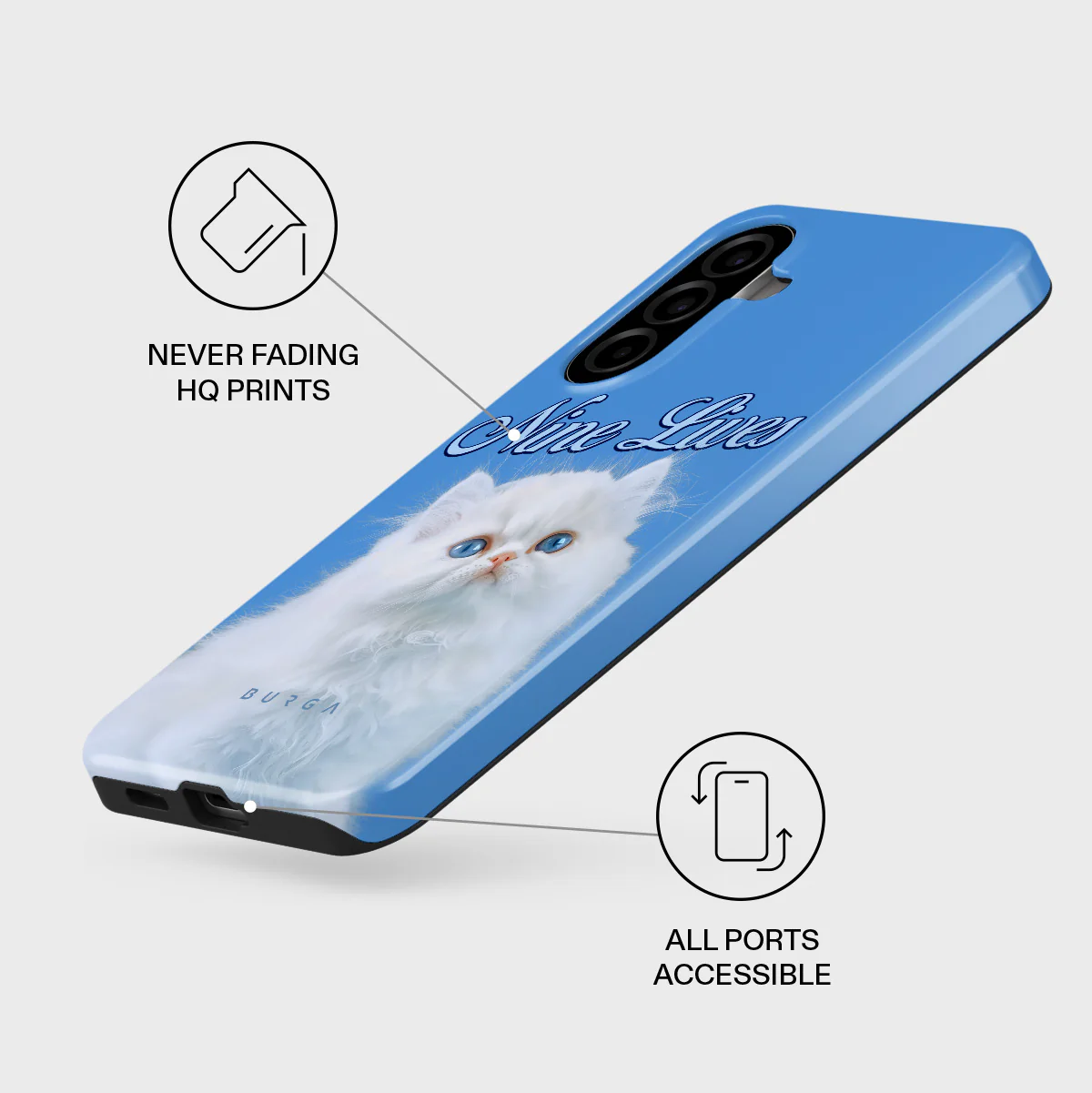 Nine Lives - Samsung Galaxy A57 5G Case - Image 3