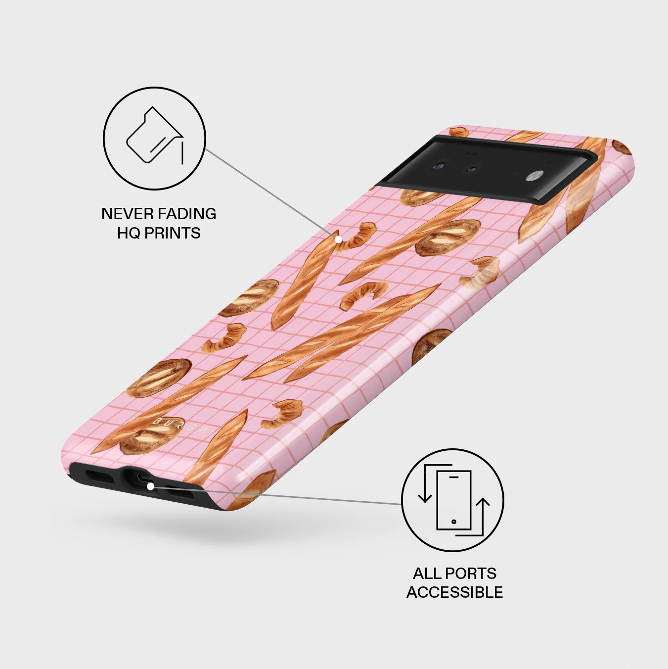 No Crumbs - Google Pixel 6 Case - Image 3