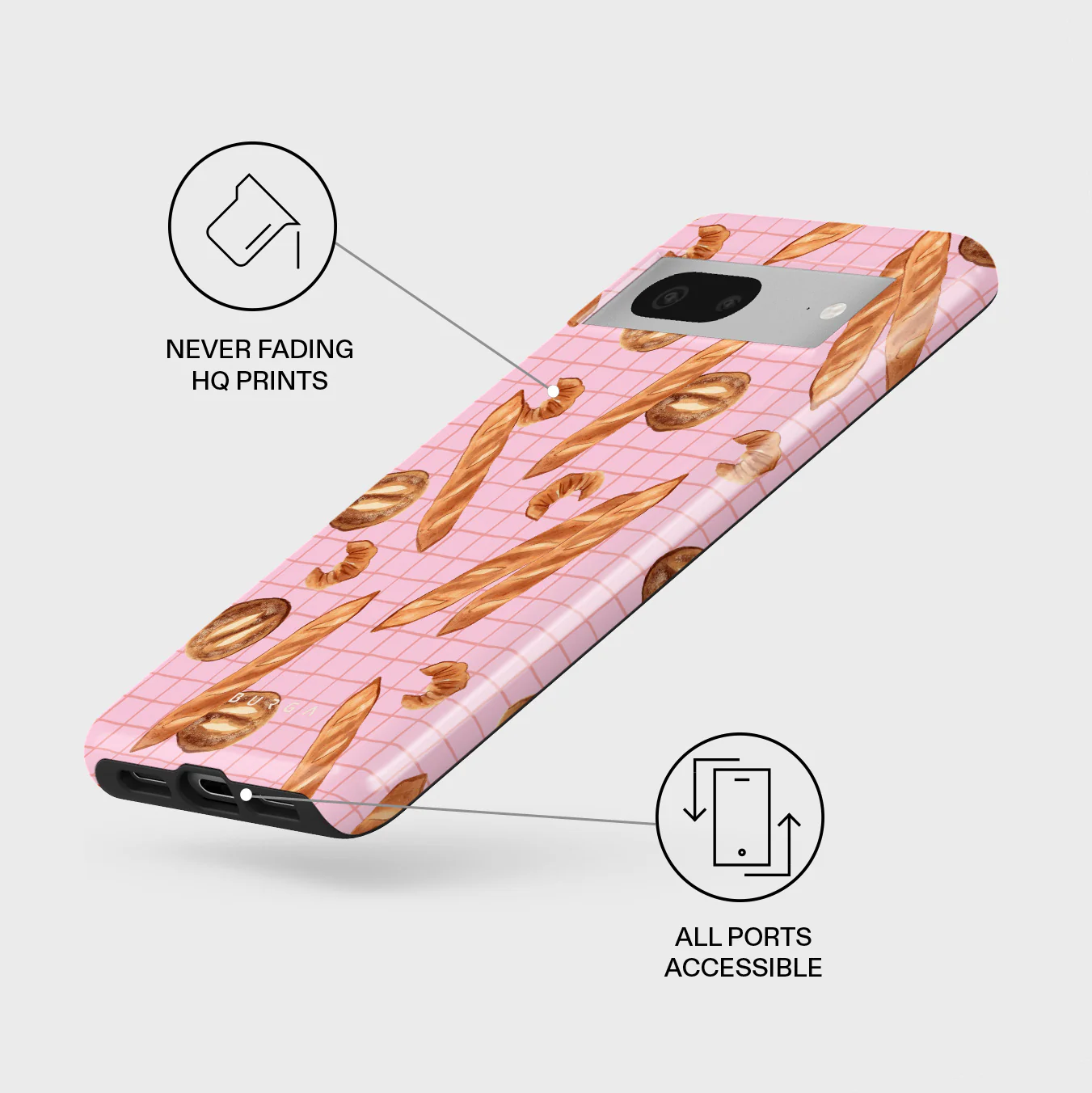 No Crumbs - Google Pixel 7 Case - Image 3