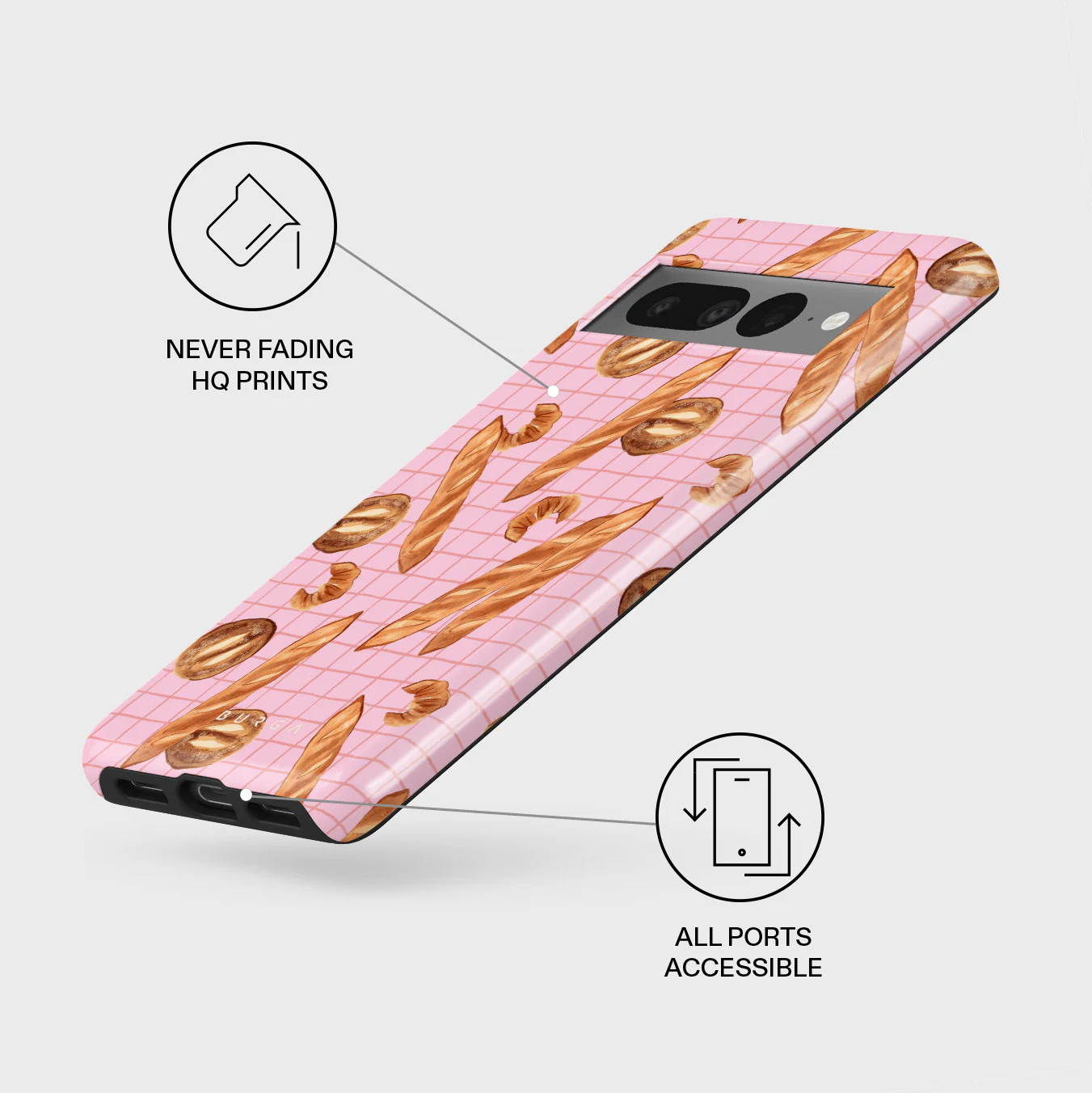 No Crumbs - Google Pixel 7 Pro Case - Image 3