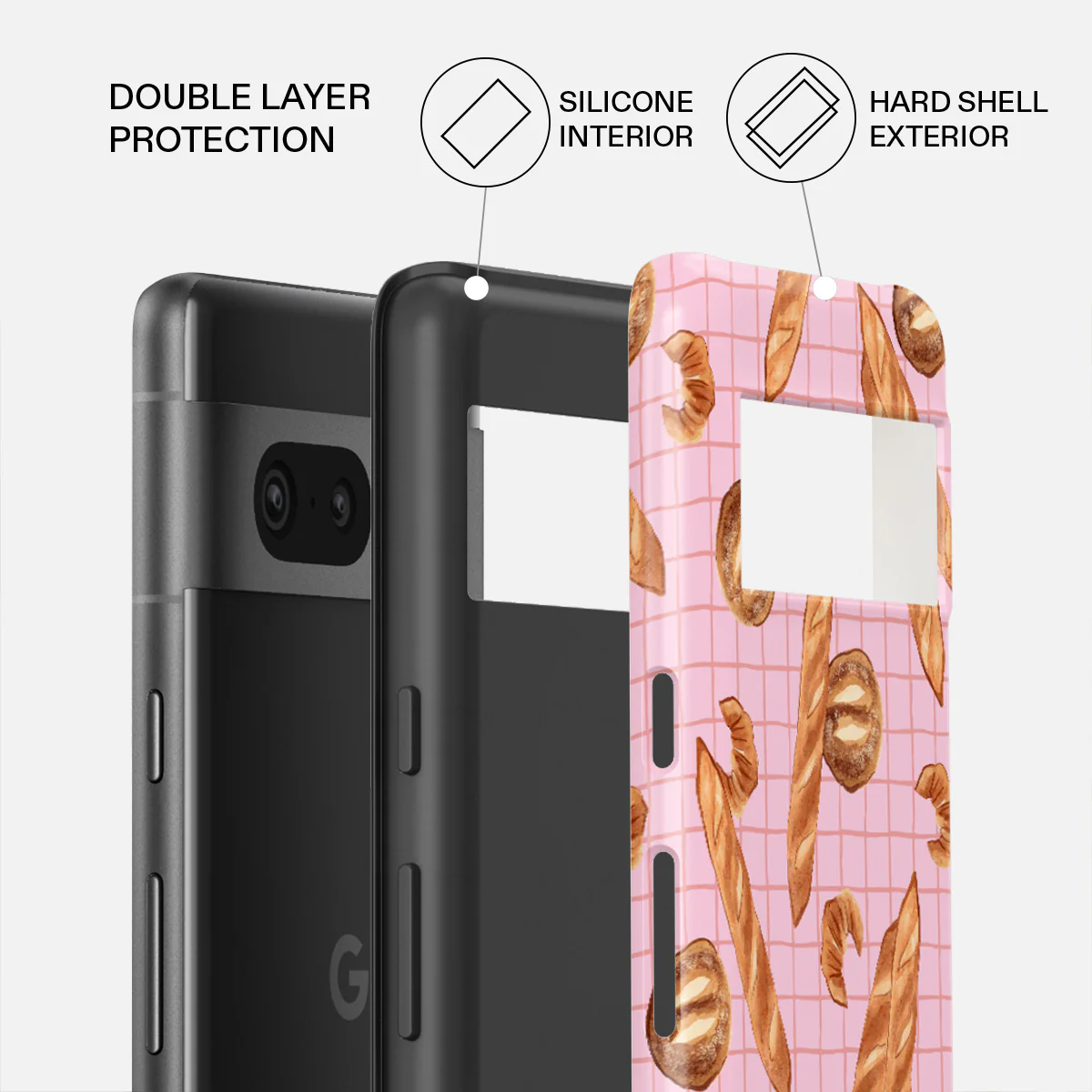 No Crumbs - Google Pixel 7a Case - Image 2