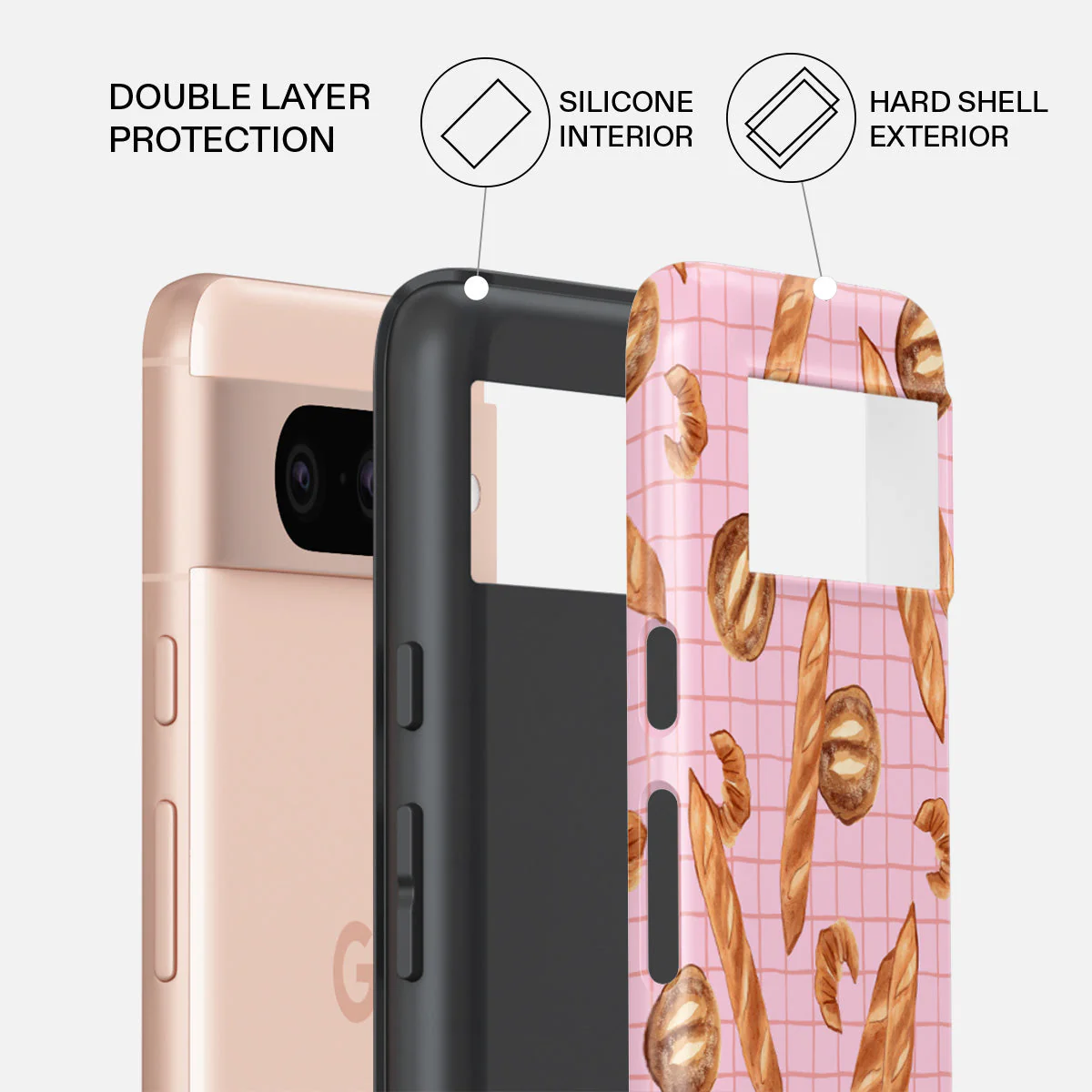 No Crumbs - Google Pixel 8 Case - Image 2