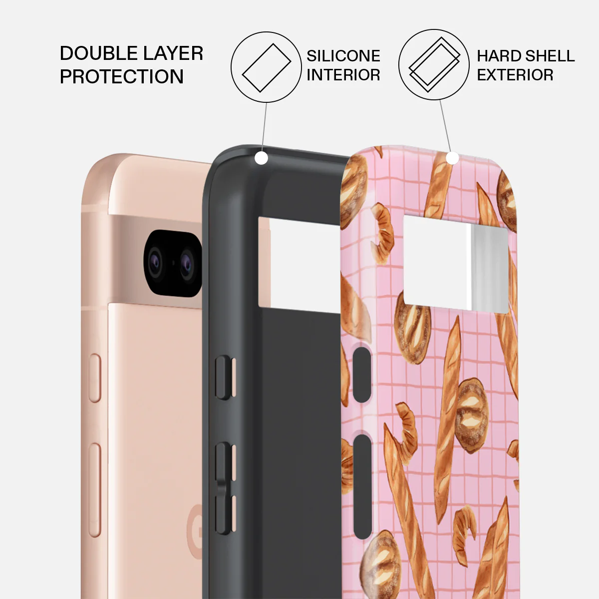 No Crumbs - Google Pixel 8a Case - Image 2