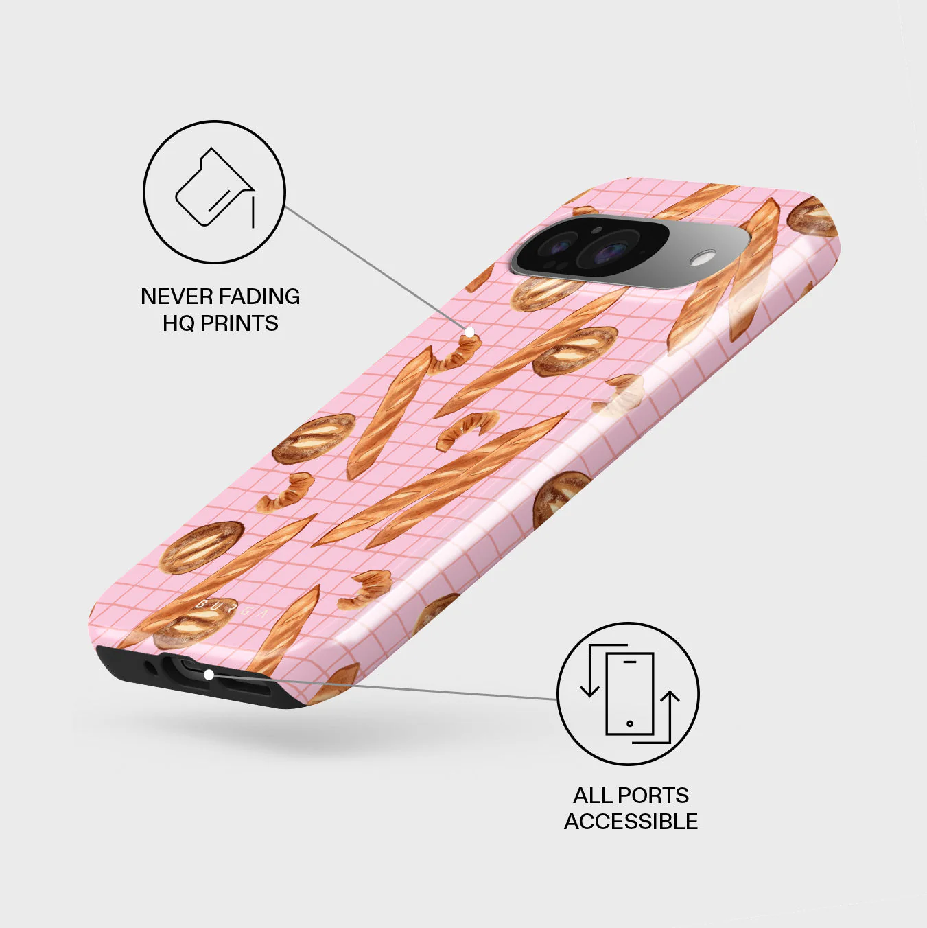 No Crumbs - Google Pixel 9 Case - Image 3