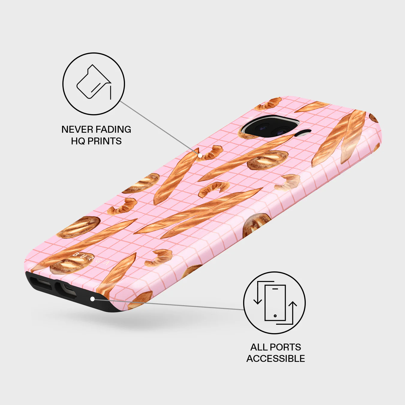 No Crumbs - Google Pixel 9a Case - Image 3