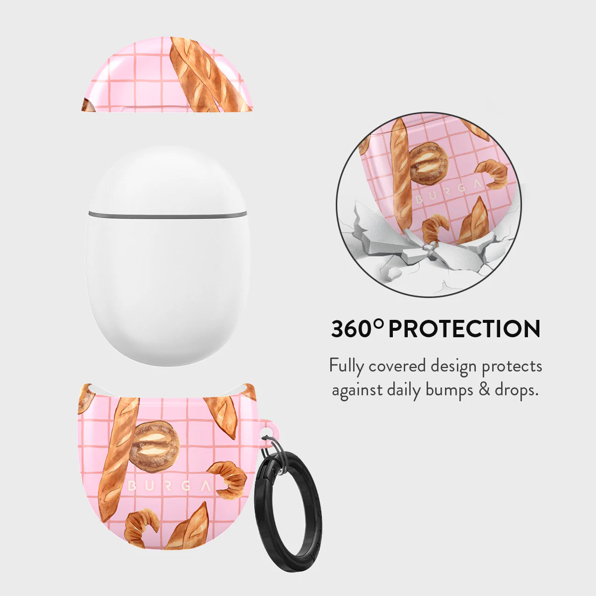 No Crumbs - Google Pixel Buds A Case - Image 2