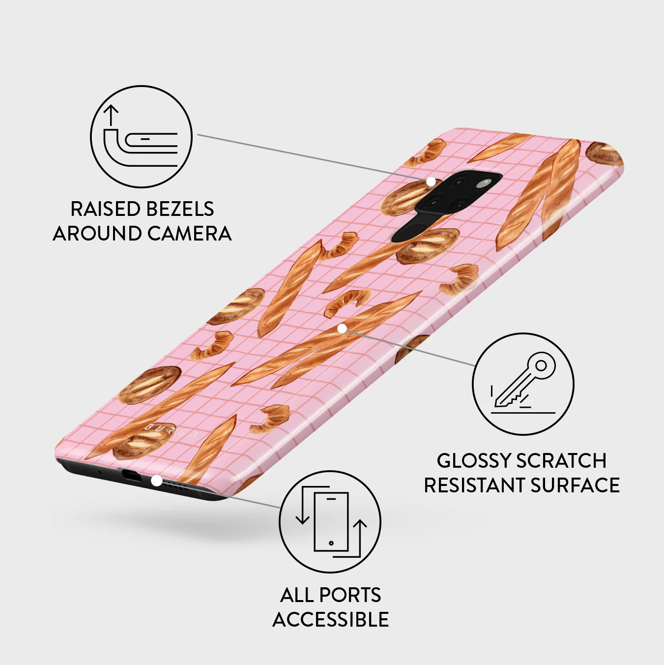 No Crumbs - Huawei Mate 20 Case - Image 3