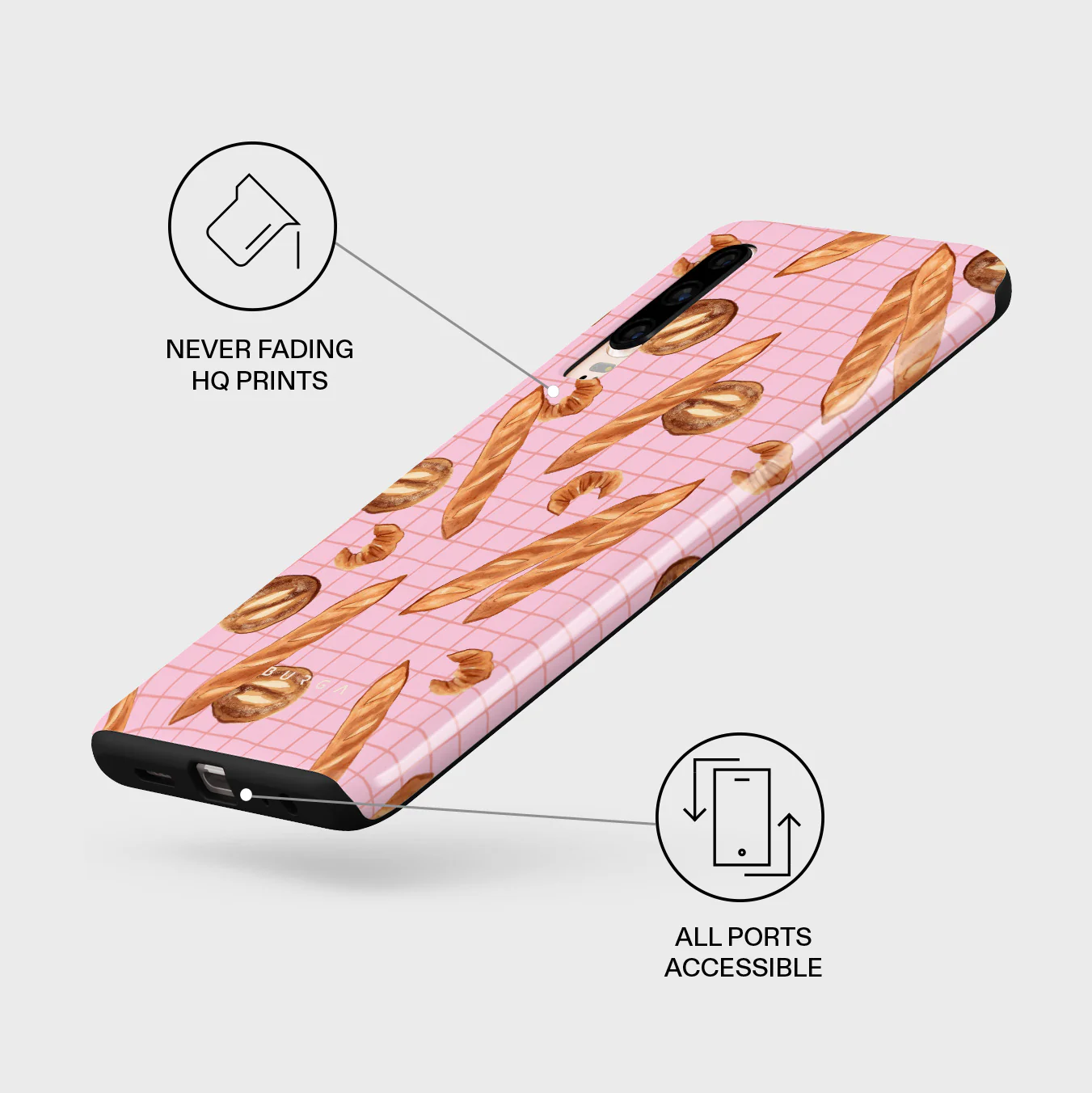 No Crumbs - Huawei P30 Case - Image 7