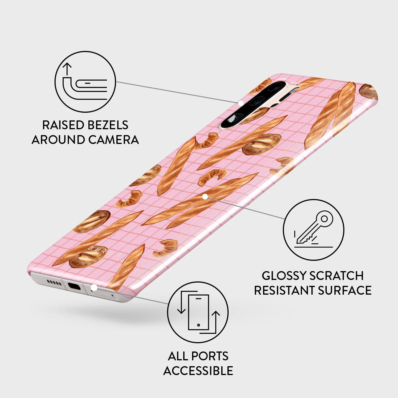 No Crumbs - Huawei P30 Pro Case - Image 3