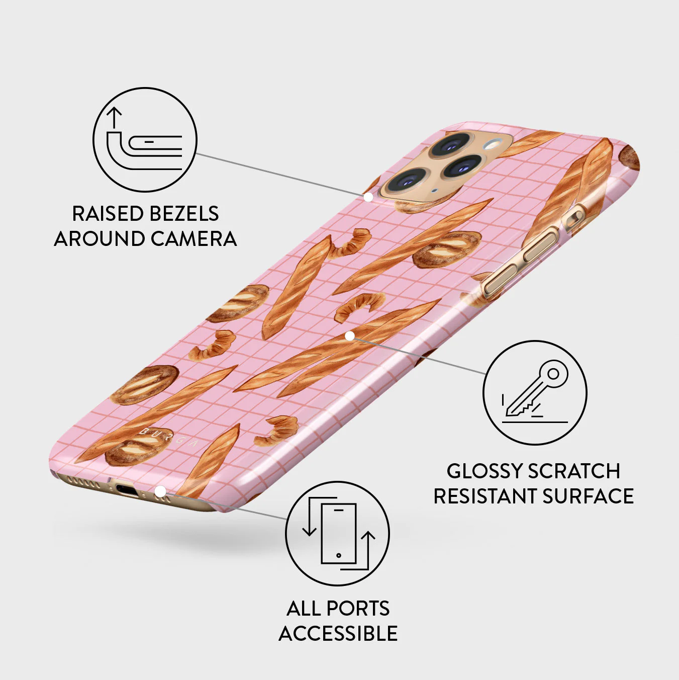 No Crumbs - iPhone 11 Pro Case - Image 3