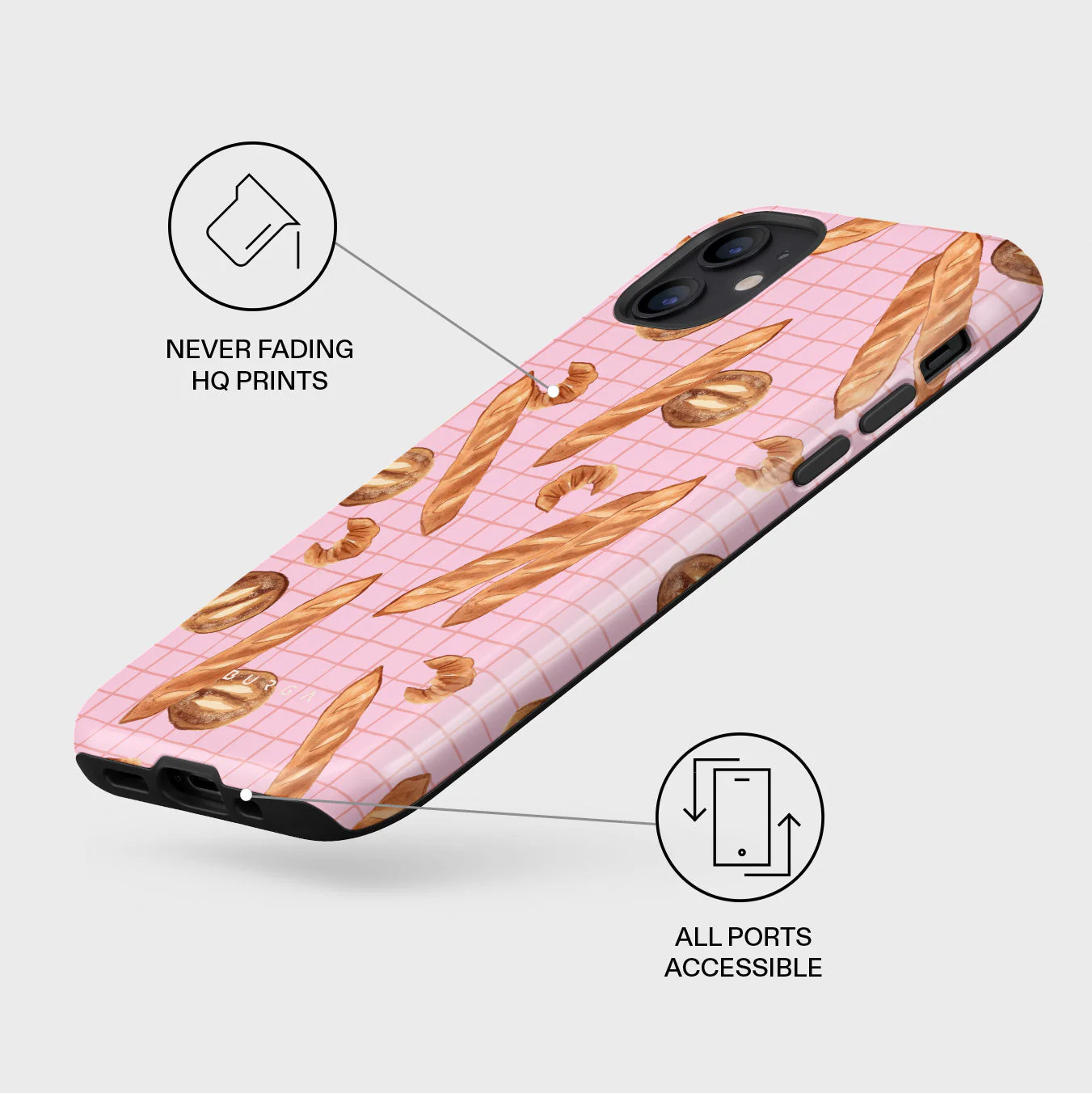 No Crumbs - iPhone 12 Case - Image 3