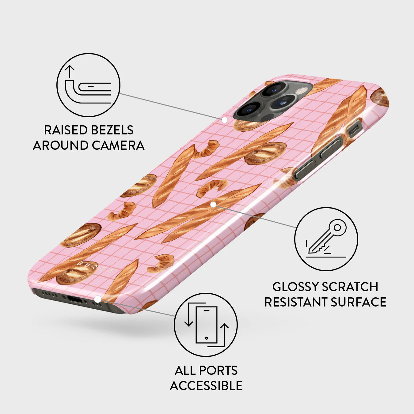No Crumbs - iPhone 12 Pro Max Case - Image 3