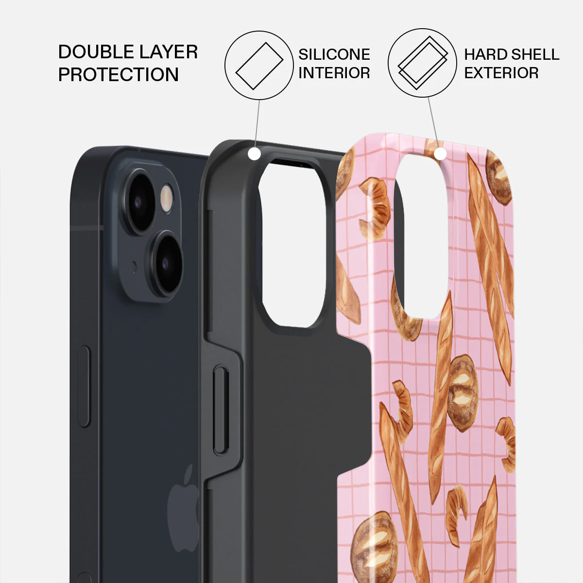 No Crumbs - iPhone 15 Plus Case - Image 2