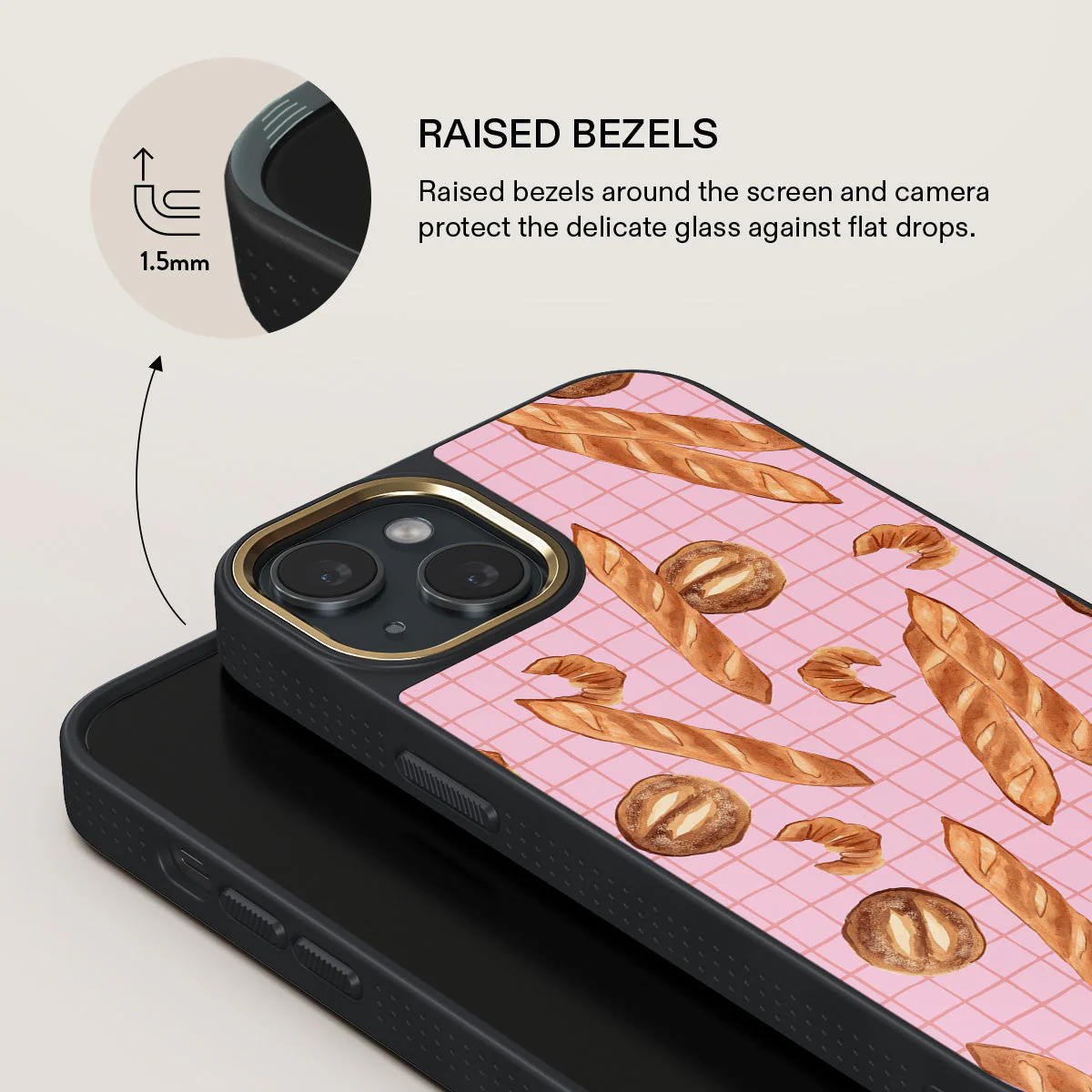 No Crumbs - iPhone 15 Plus Case - Image 8