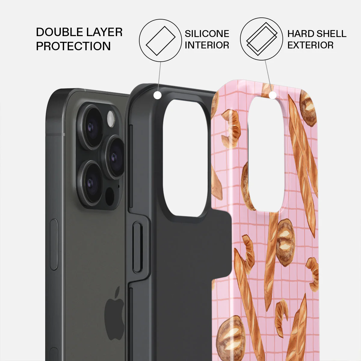 No Crumbs - iPhone 15 Pro Case - Image 2