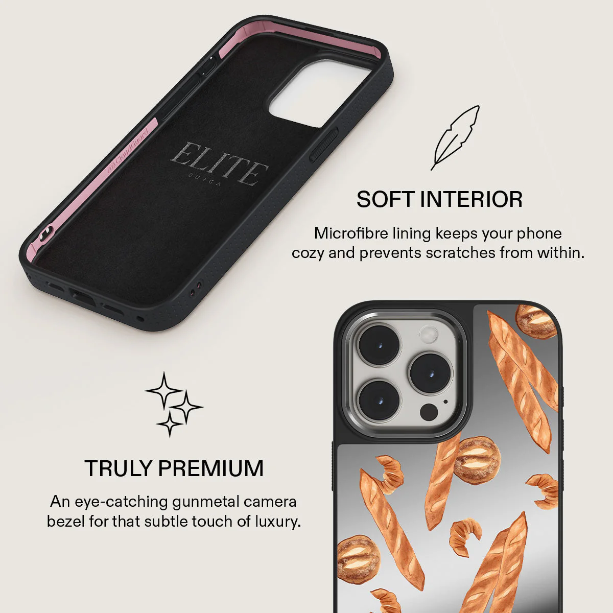 No Crumbs - iPhone 15 Pro Case - Image 40