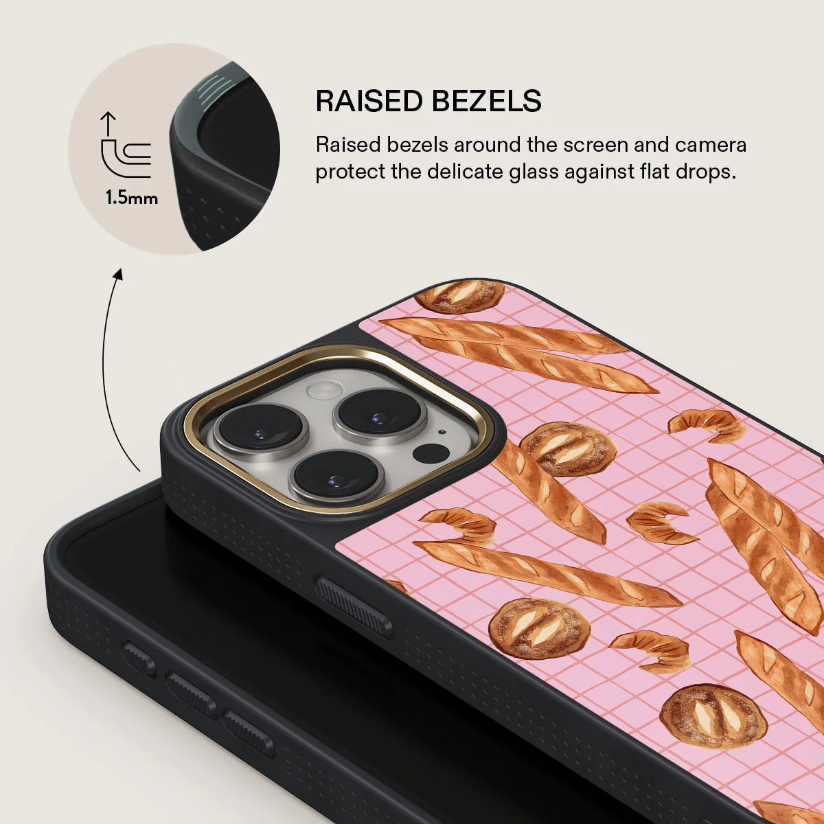 No Crumbs - iPhone 15 Pro Case - Image 8