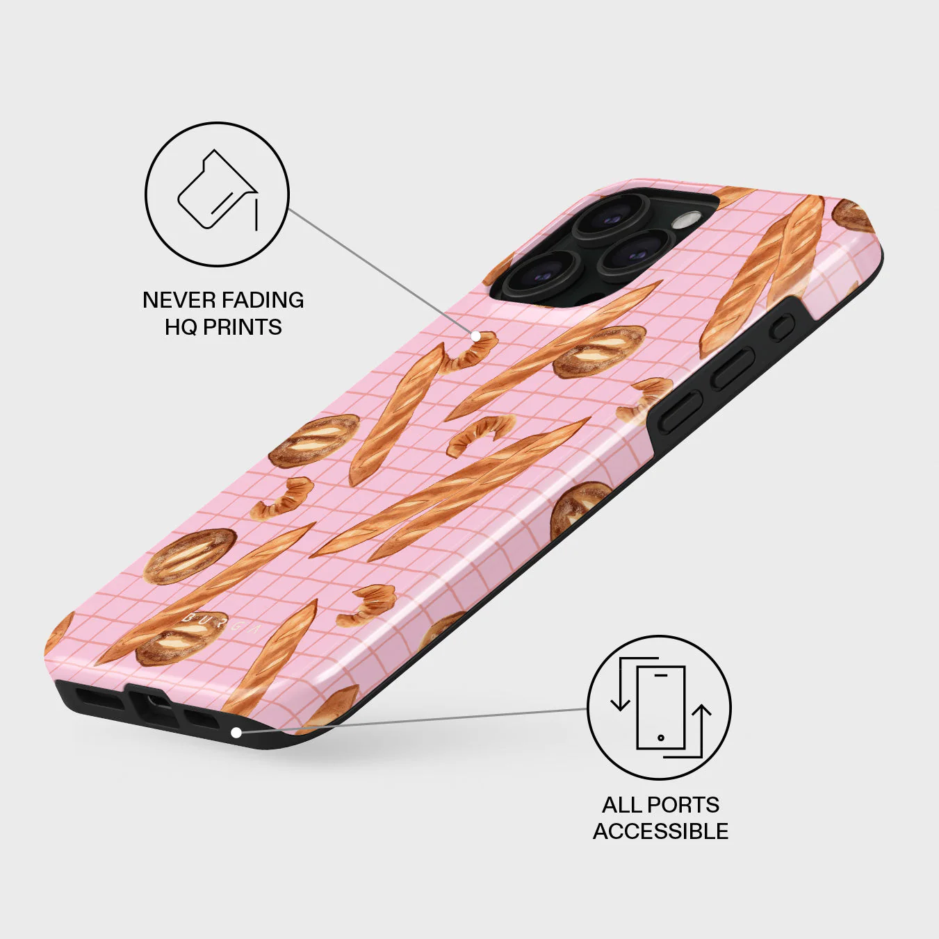 No Crumbs - iPhone 15 Pro Max Case - Image 3