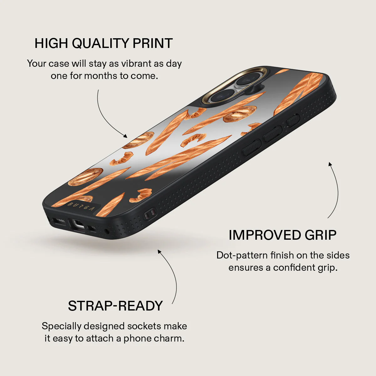 No Crumbs - iPhone 16 Case - Image 32