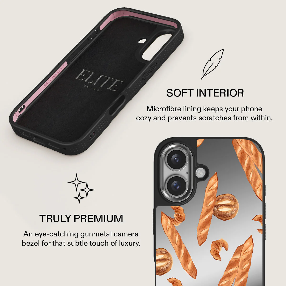 No Crumbs - iPhone 16 Case - Image 41