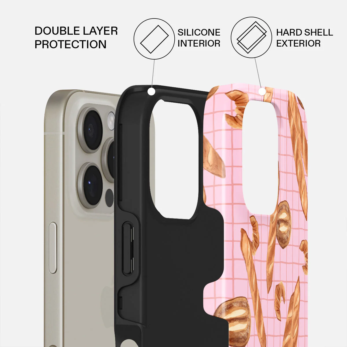 No Crumbs - iPhone 16 Pro Case - Image 2