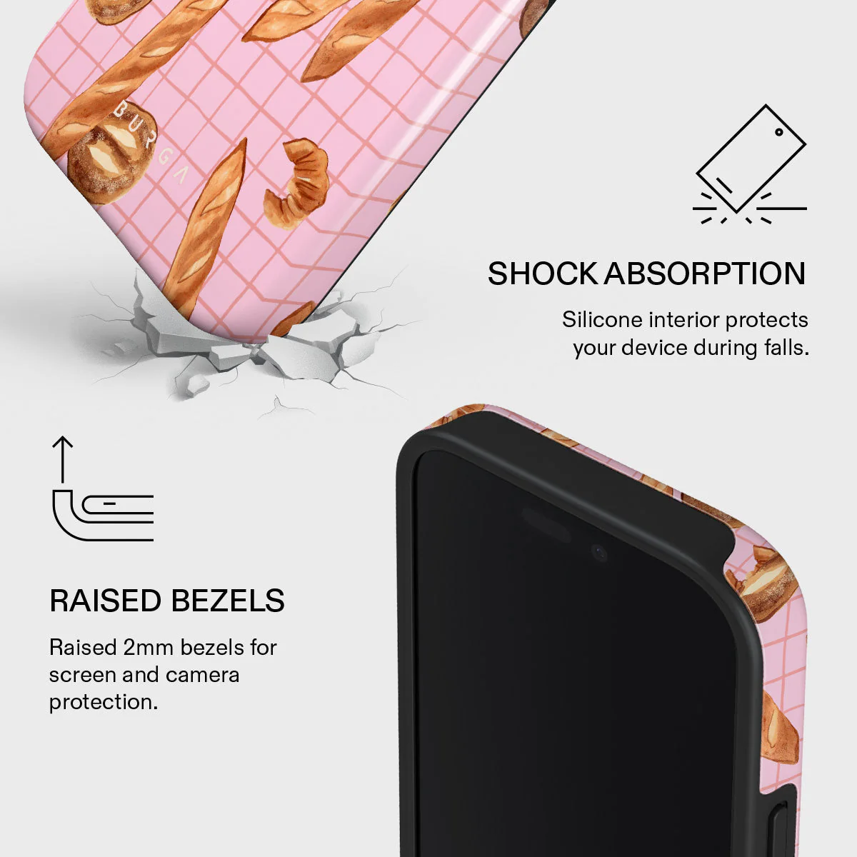No Crumbs - iPhone 16 Pro Case - Image 4