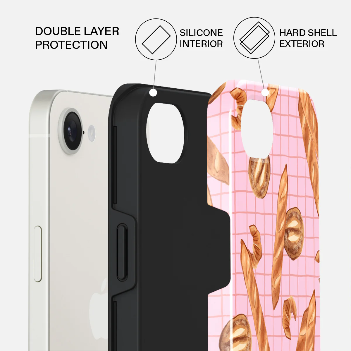No Crumbs - iPhone 16e Case - Image 2