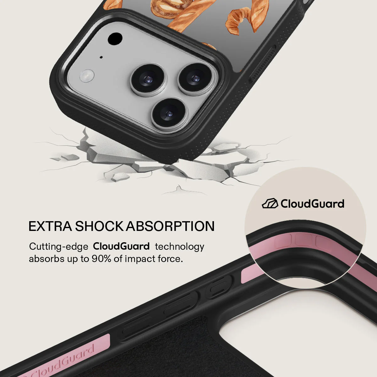No Crumbs - iPhone 17 Pro Case - Image 36