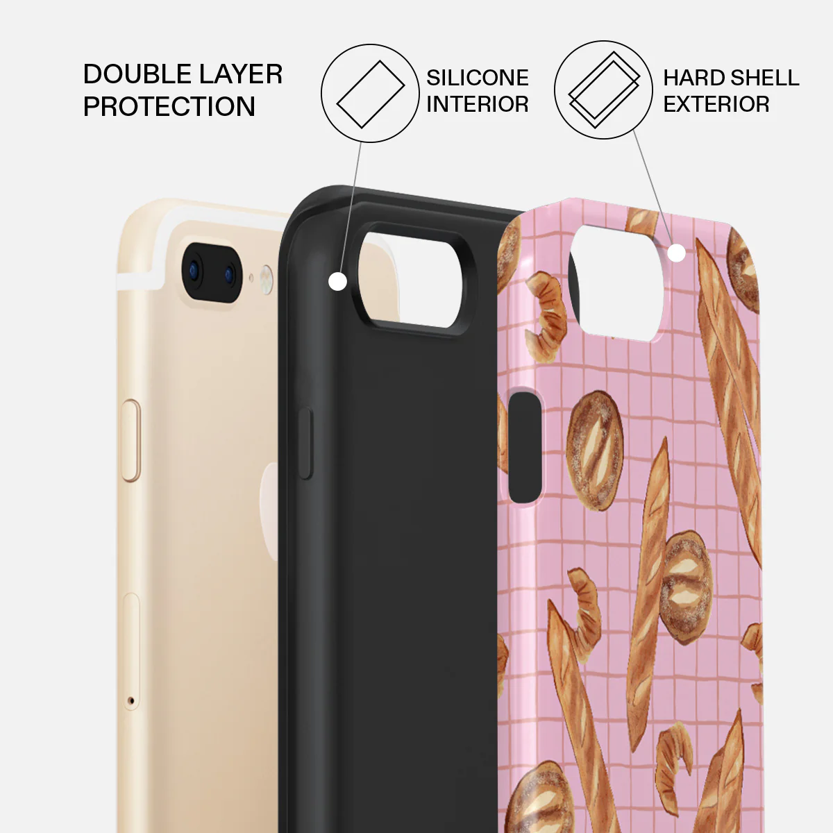 No Crumbs - iPhone 7 Plus / 8 Plus Case - Image 6