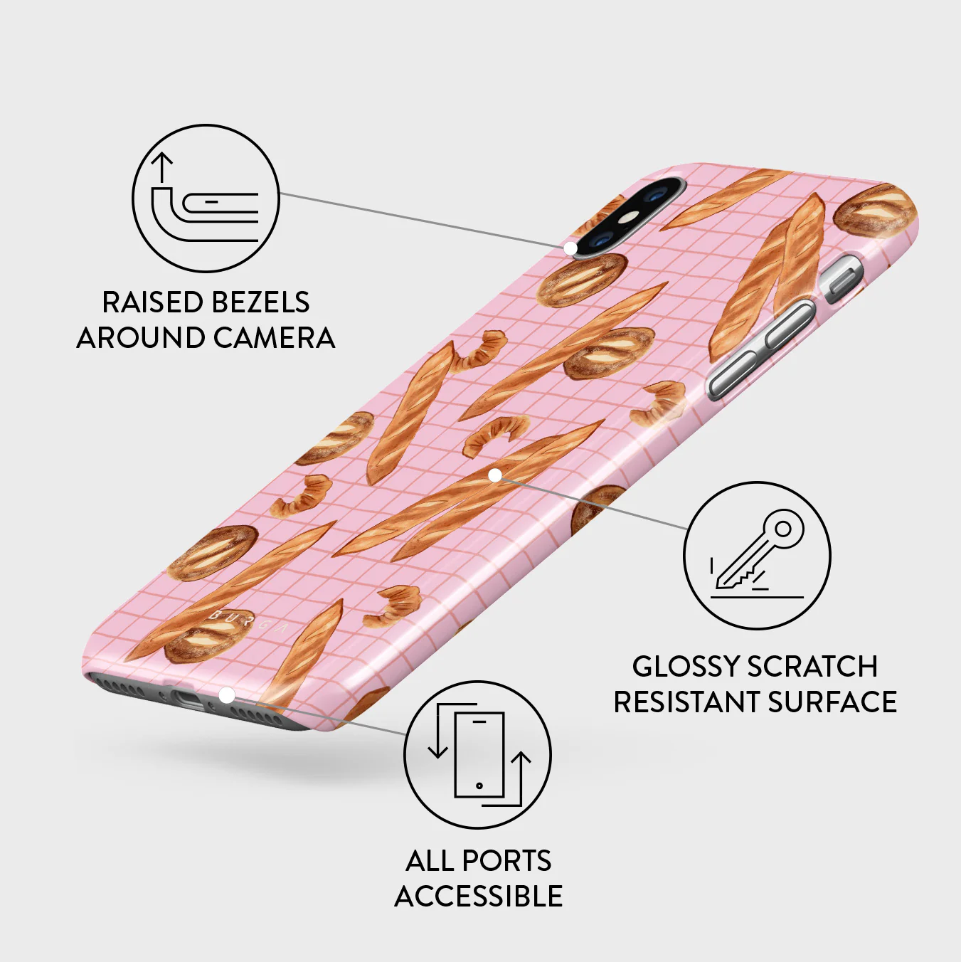 No Crumbs - iPhone XS Max Case - Image 3