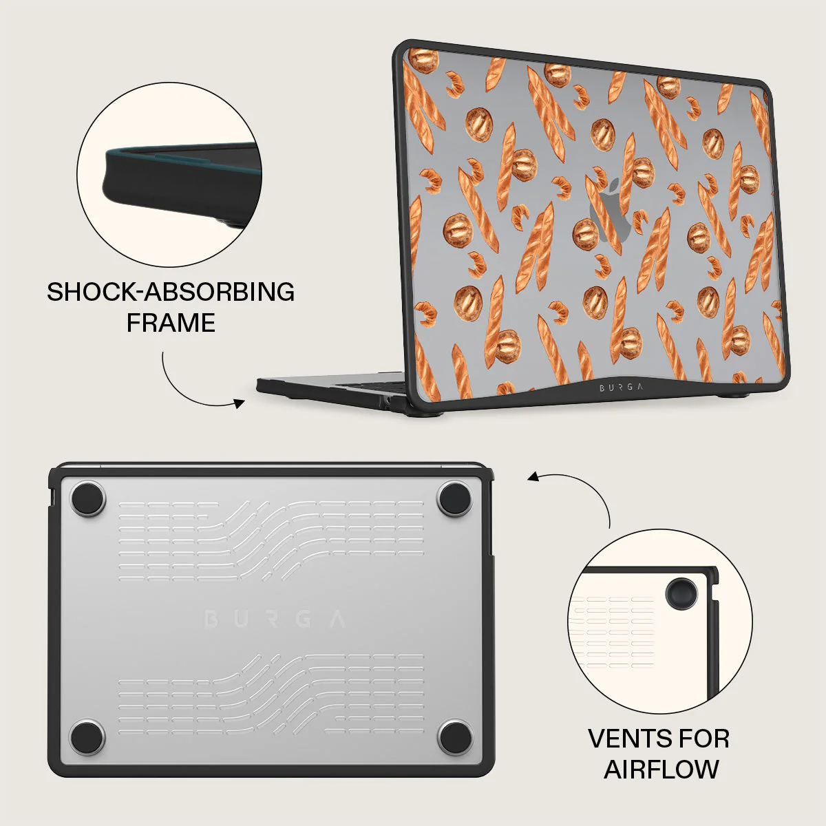 No Crumbs - Macbook Case - Image 10