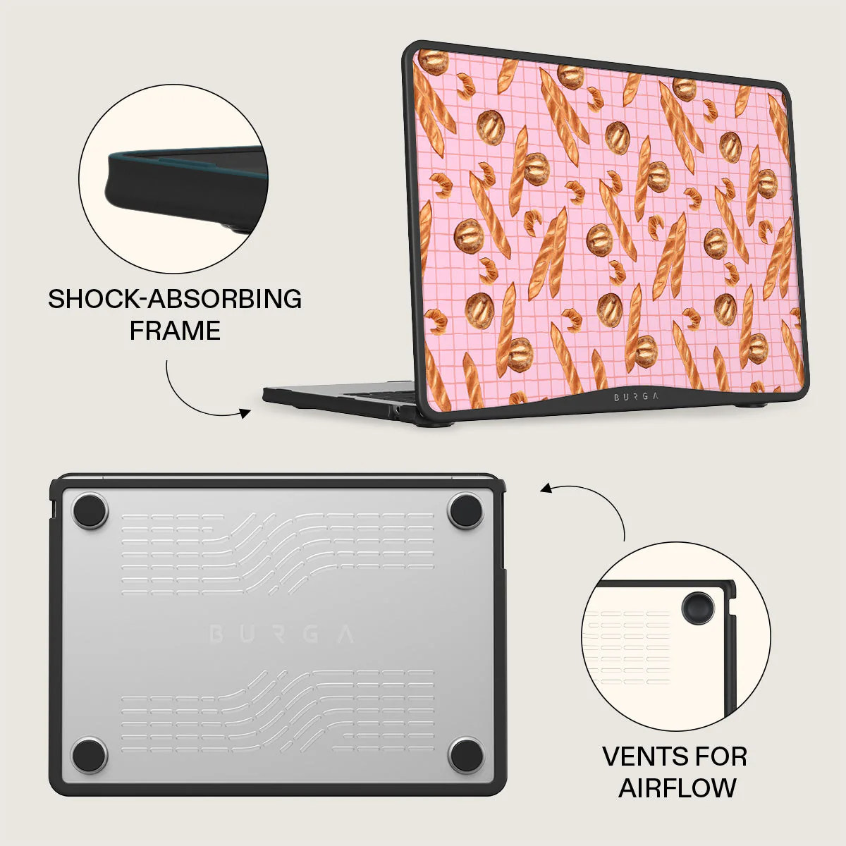 No Crumbs - Macbook Case - Image 13