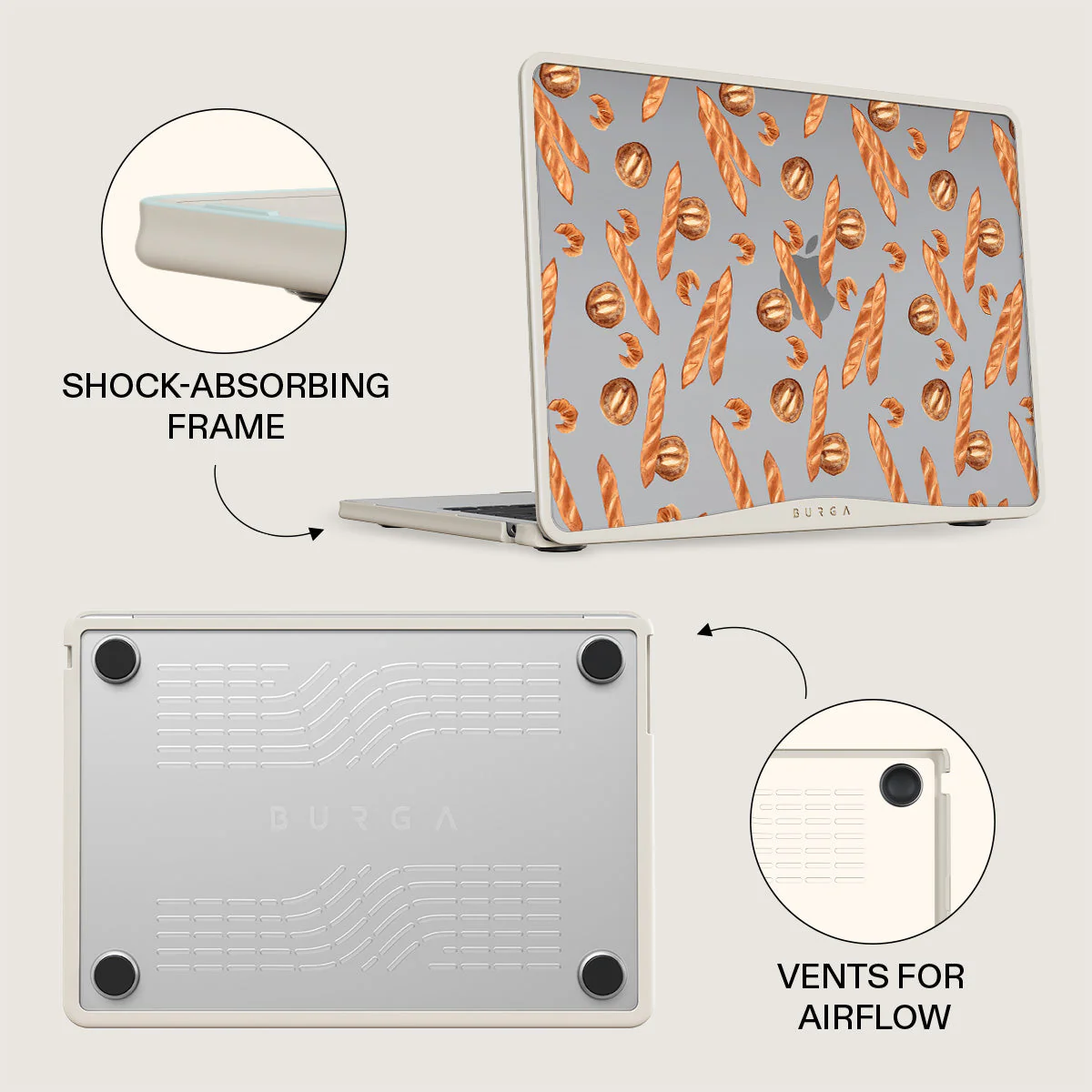 No Crumbs - Macbook Case - Image 8